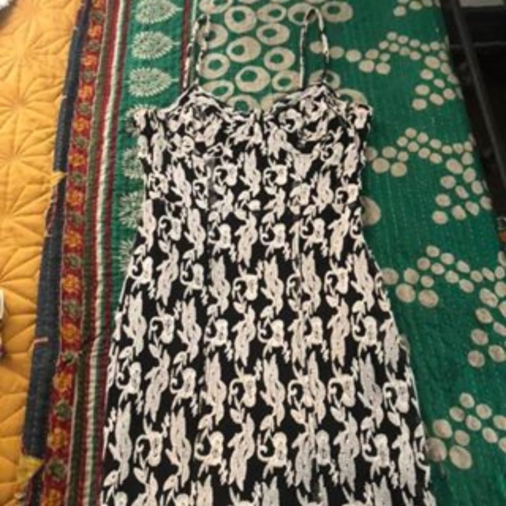 Black and White Dress